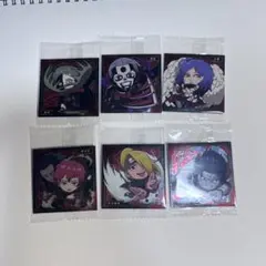 NARUTOウエハースシール 6点 ゼツ 飛段 小南 サソリ デイダラ 干柿鬼鮫