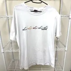 CONVERSE スニーカー刺繍 Tシャツ