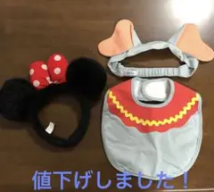 ミニーマウス カチューシャ&ダンボスタイセット