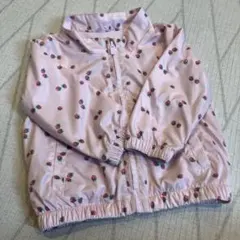 baby GAP いちご柄ジャケット ウインドブレーカー　羽織り　ブルゾン