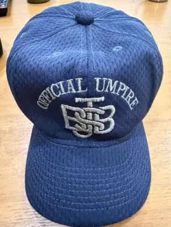 野球 審判用帽子 OFFICIAL UMPIRE ネイビー