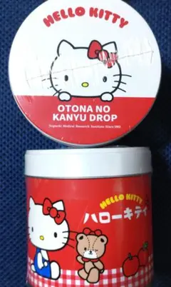 超レア】【未使用】ハローキティ ダイジェスティブクッキー缶 2008年製