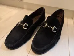 【4月12日まで！！】Berwick スエード ビットローファー UK7