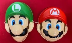 推しキャラお面！この価格でお届けします！スーパーマリオ：マリオ&ルイージのお面
