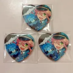 あんスタ　ハート缶バッジ　姫宮桃李