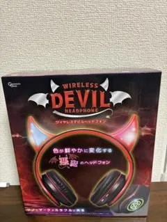 ワイヤレスヘッドフォン　ワイヤレスデビルヘッドフォン