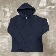 UNIQLO フルジップパーカー　ブラック