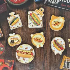 【単品購入可】うまうまホットドッグ カスタムビーズ