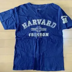 プリント 半袖 Tシャツ ネイビー【未着用】