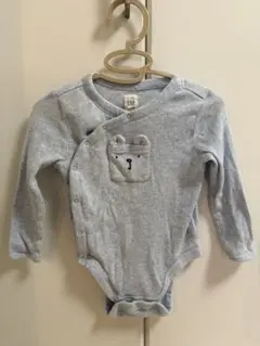 babygap クマポケット付きロンパース 18-24months