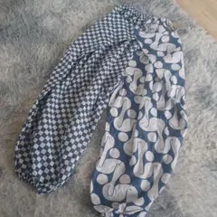 Rocs Faa ガウチョパンツ チェック柄 波模様