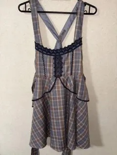 axes femme アクシーズファム チェック柄ジャパンスカート