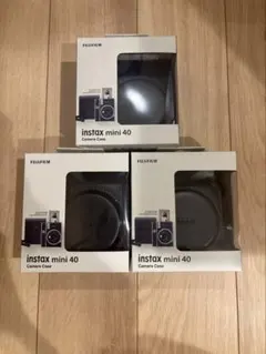 FUJIFILM instax mini 40 カメラケース 3個セット