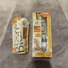 ビオレu The Body ぬれた肌に使うボディ乳液 本体&詰替　金木犀のサムネイル