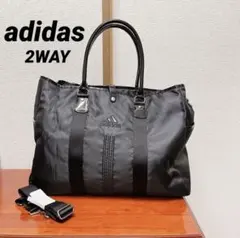 美品★アディダスadidas ナイロンバック　2WAYトートバック　ゴルフ