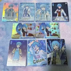すとぷりヴァイスシュヴァルツころんくんカードセット　まとめ売り