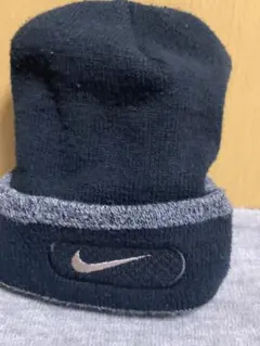 90s NIKE ナイキ スウッシュ ロゴ ニットキャップ ビーニー ニット帽のサムネイル