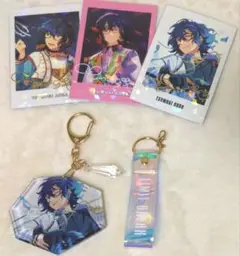 あんスタ　9周年　フラグメントキーホルダー　ぱしゃっつ　青葉つむぎ