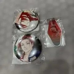 死にプロ くじ引き堂 缶バッジ アクキー ミゲル 3点セット