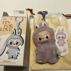 THE MONSTERS ミニラブブ　イニシャルキーホルダー　M
