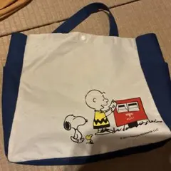 スヌーピー チャーリーブラウン トートバッグ