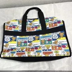 《超美品》リラックマナイロンバック　買い物　アウトドア　キャンプ　ピクニック