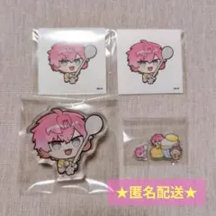 【にじさんじ】皇れお　アクリルブロック　ステッカー　8周年セット