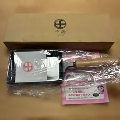 千歳 卵焼き器 鉄製 木柄　パン　調理　玉子焼き　CHITOSEのサムネイル