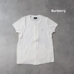 BURBERRY / クルーネック 半袖 ニット カーディガン セーター ゴルフのサムネイル