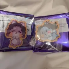 鬼滅の刃 バレンタイン ランダムアニマルクッキーバッジ 胡蝶しのぶ 神崎アオイ