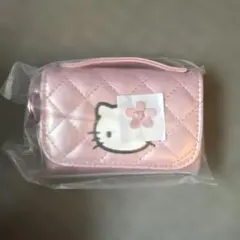 ハローキティ キルティングポーチ ピンク