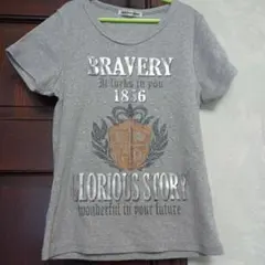 レディース　ロゴプリント半袖Tシャツ　Мサイズ