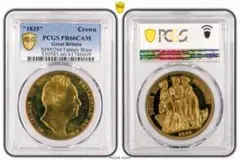 PCGS鑑定 1866/5年 フィリピン 4ペソ金貨 イサベル2世 PCGS鑑定 1866/5年 フィリピン 4ペソ金貨 イサベル2世 - メルカリ