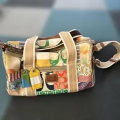 COACH パッチワーク ショルダーバッグ