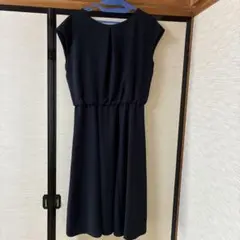 COMME CA ISM ノースリーブワンピース ブラック