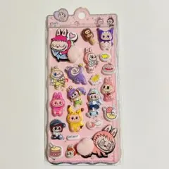 ラブブ おしりぷっくりシール おしりシール マシュマロシール PPステッカー