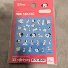101匹わんちゃん ネイルシール DAISO
