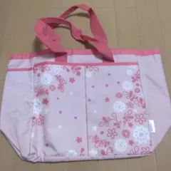 MAXFACTOR トートバッグ ピンク 花柄