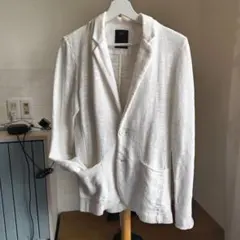 AZUL by moussy ホワイトブレザー