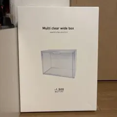 フィギュア　ショーケース　3COINS　マルチクリアボックス