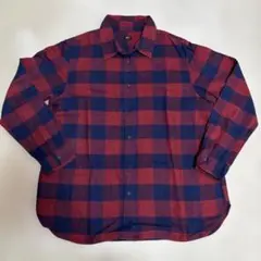 UNIQLO ネルシャツ チェック 長袖 XL