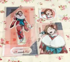 呪術廻戦 まるくじ 和装すたいる 釘崎野薔薇 アクリルスタンド 缶バッジ 特典