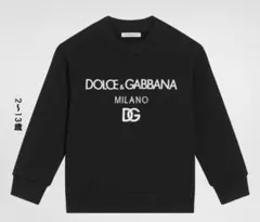 ドルチェ&ガッバーナ キッズ クルーネックスウェット トレーナー 2歳