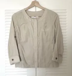 ナチュラルビューティーベーシック ノーカラー ジャケット