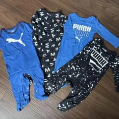 PUMA ロンパース 4点セット 3-6ヶ月