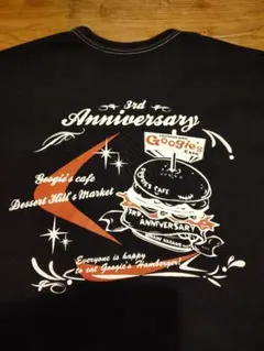 レア　フラットヘッド　グーギーズカフェ　Tシャツ　サイズ40 黒のサムネイル