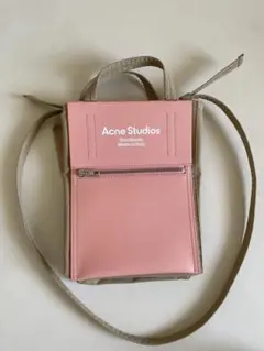 Acne Studios ショルダーバッグ ピンク ベージュのサムネイル