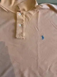 usa製 ポロ ラルフローレン ポロシャツ vintage サーモンピンク90s