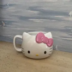 ハローキティ ダイカット陶器マグカップ