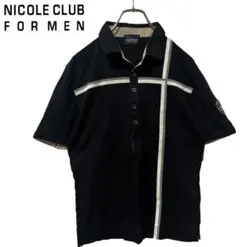 NICOLE CLUB FOR MEN ポロシャツ Mサイズ相当のサムネイル